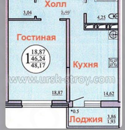 Купить 1-комнатную квартиру